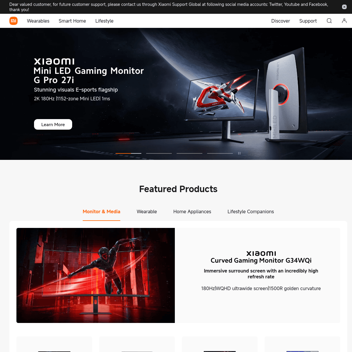 Xiaomi Official Website